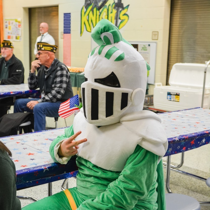 Buckingham Knight Mascot