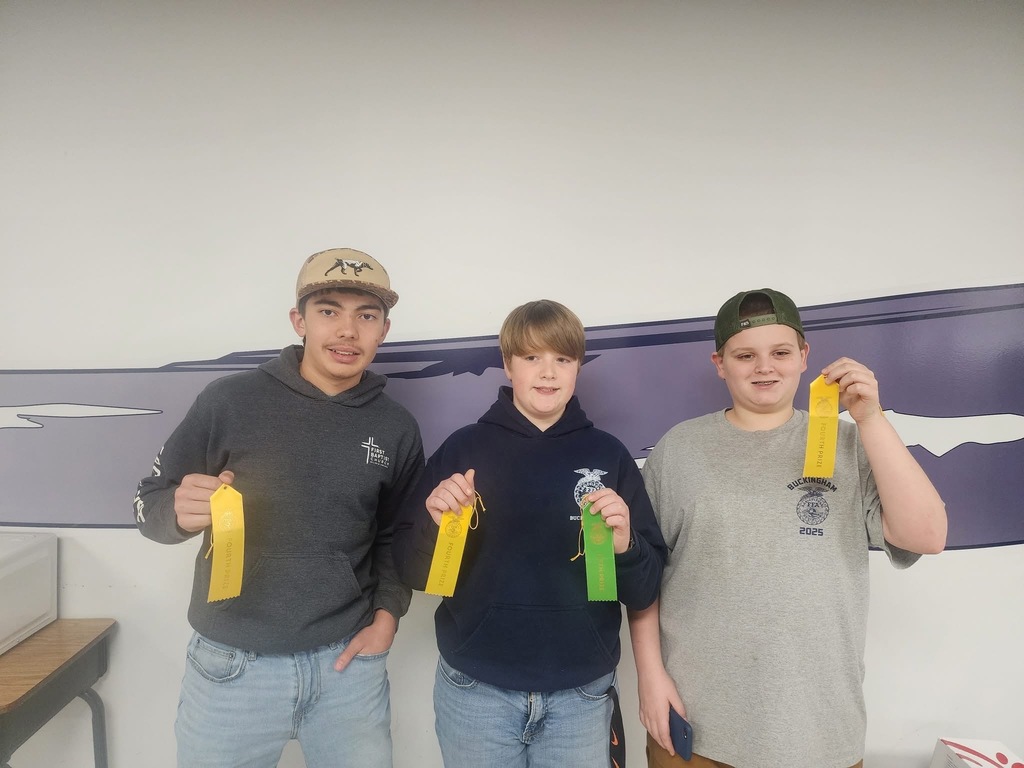 Mechanics - 4th Place Team: Brantley Mills 5th, Sawyer Taylor 6th and Owen Anderson