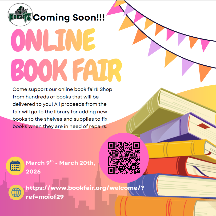 BCMS Online Book Fair Flyer