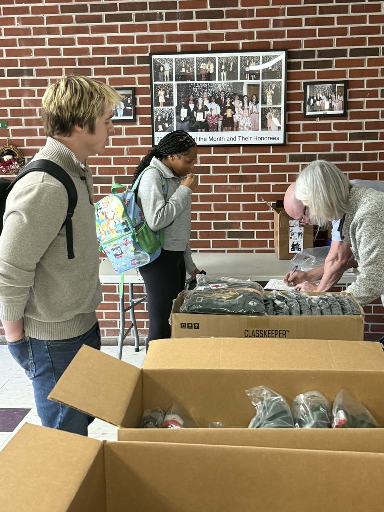 BCHS Seniors Getting Their Cap and Gown