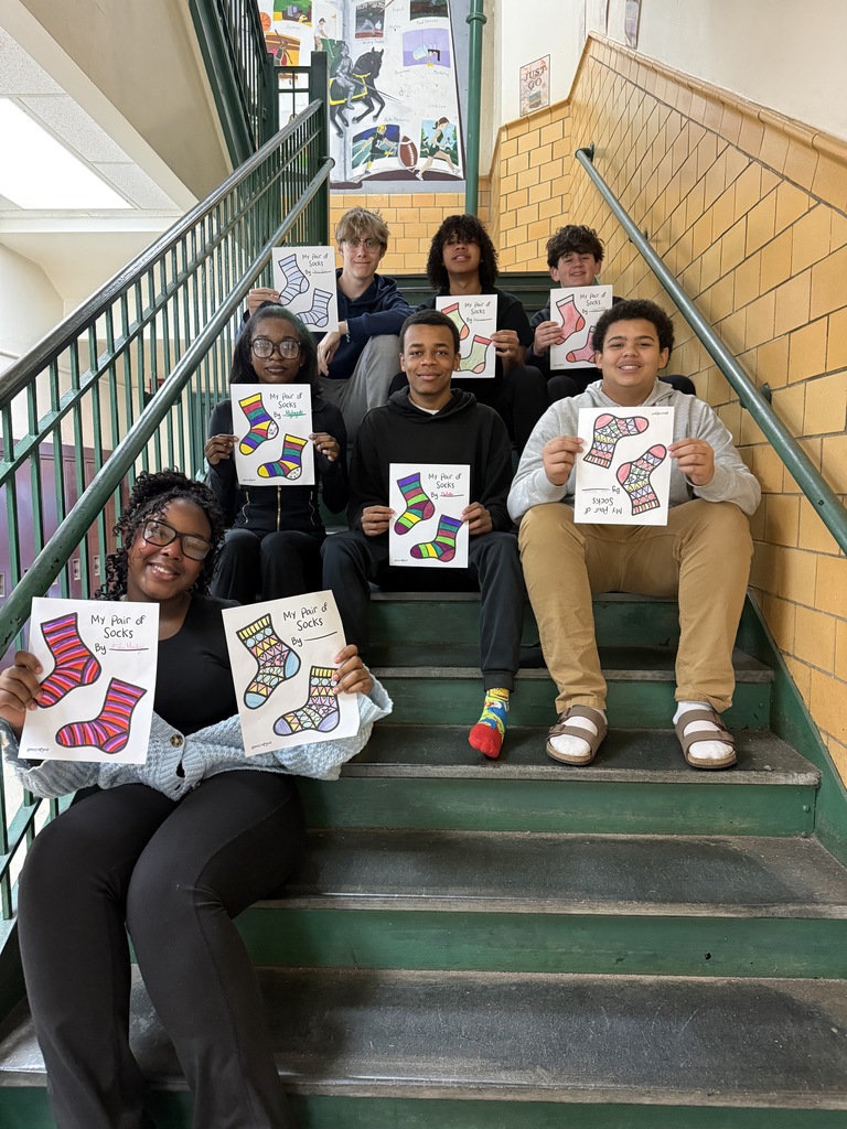 Students on the steps of BCHS