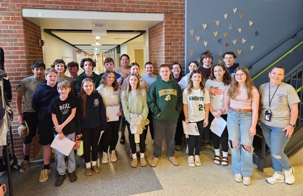 BCMS Agriculture Class and FFA Members at BPS