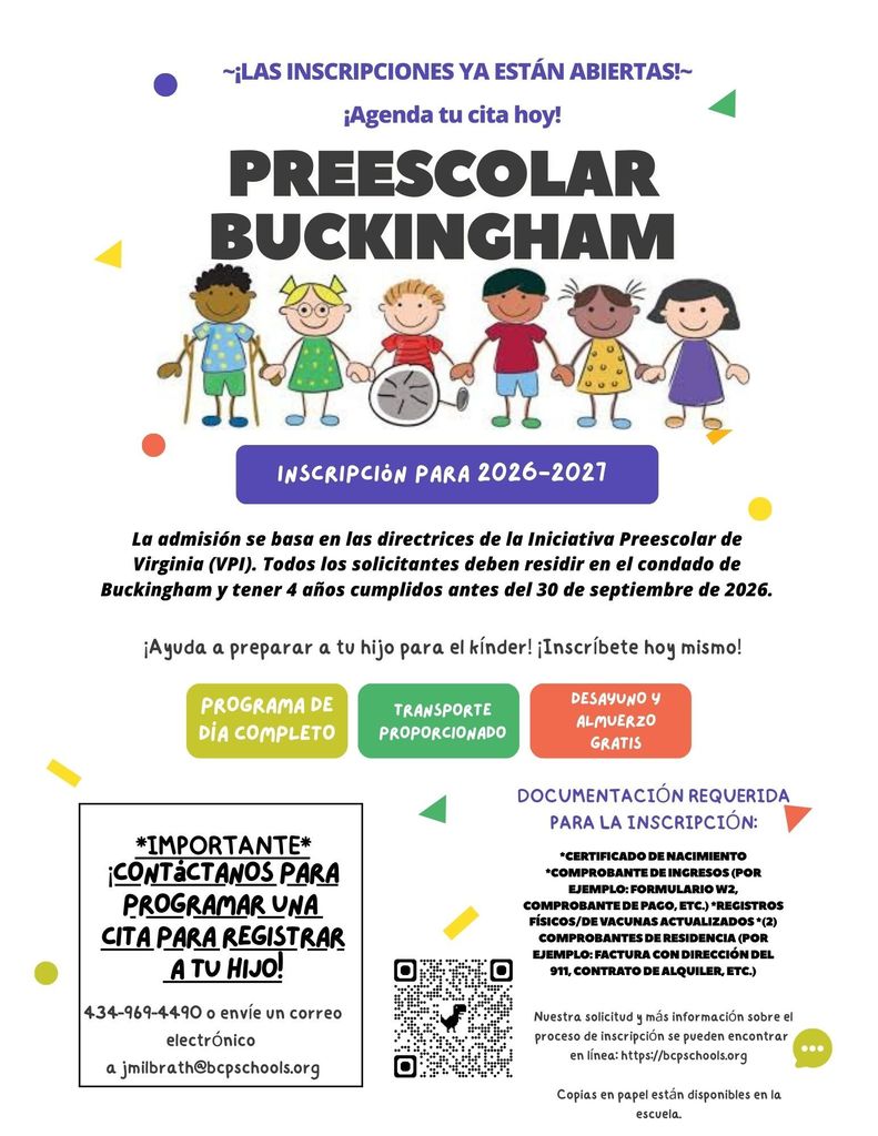Flyer in Spanish