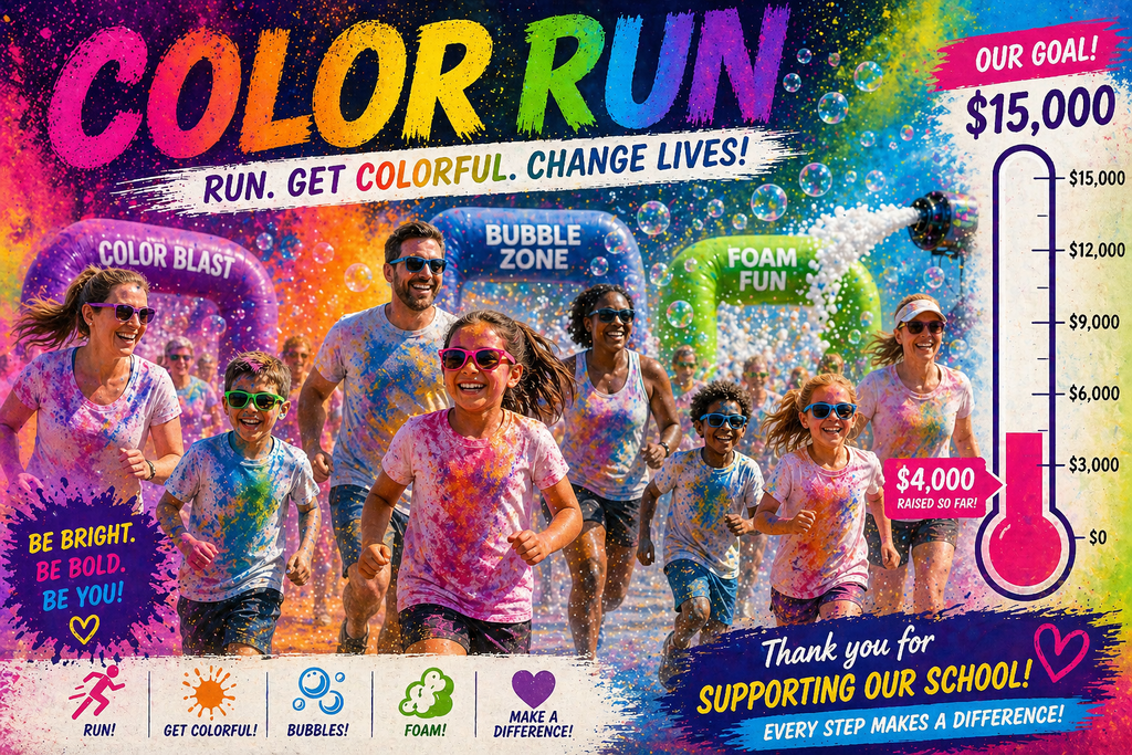 BES Color Run Flyer
