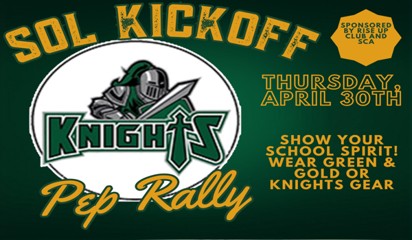 MS SOL Pep Rally Thursday, April 30th