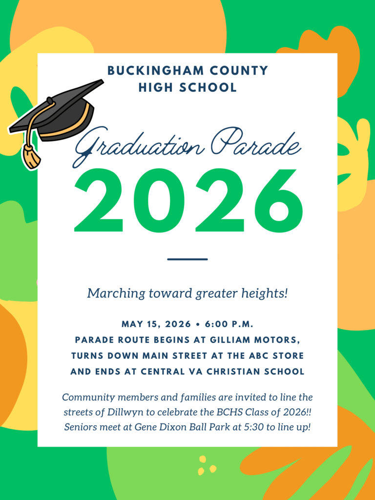 Graduation Parade 2026 - May 15, 2026, 6:00 PM