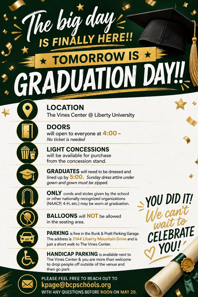 graduation day!