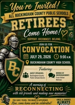 Convocation Information graphic for the post
