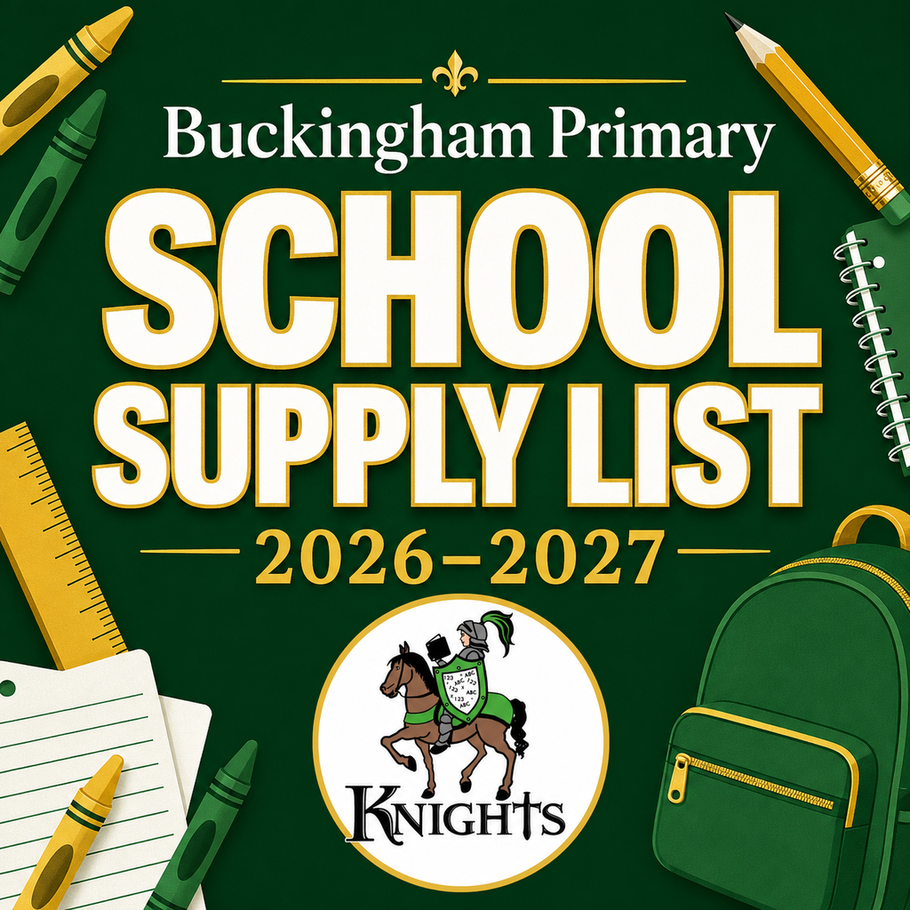 School Supply List graphic