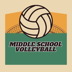 Middle School Volleyball Logo