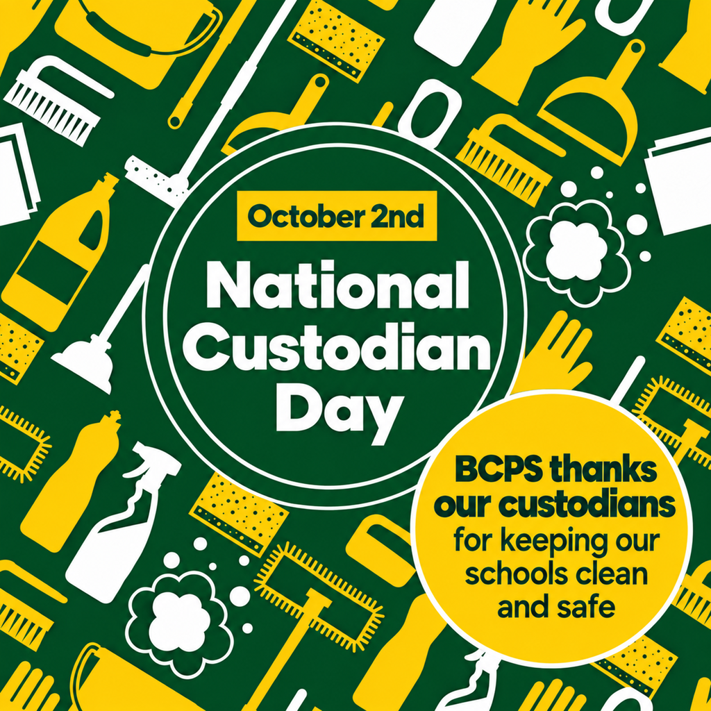 Oct 2nd National Custodian Day - Info in graphic is in the  text of the post