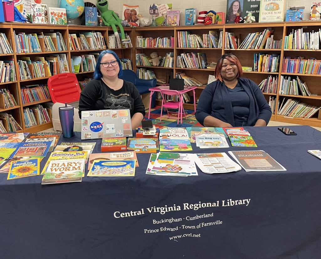 Central VA Regional Library shared resources and books with families!