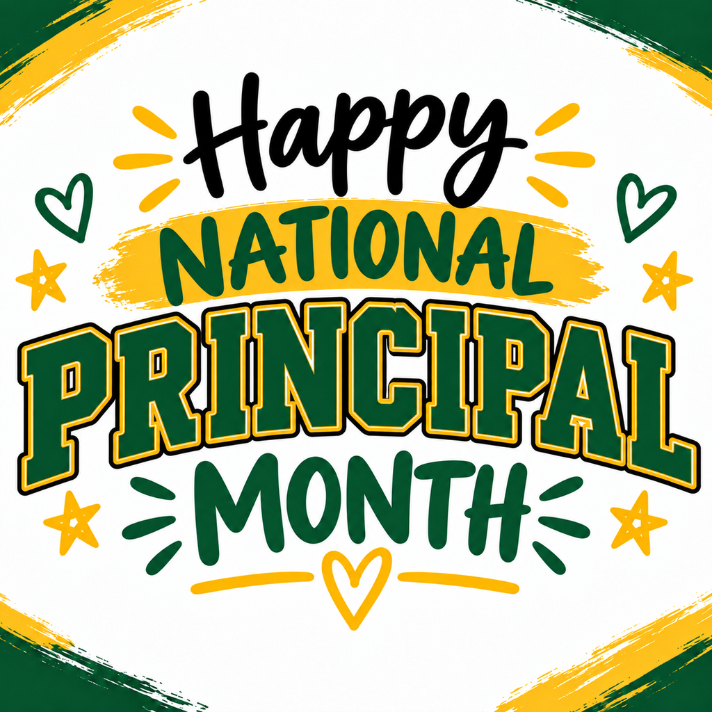Happy National Principals Month!