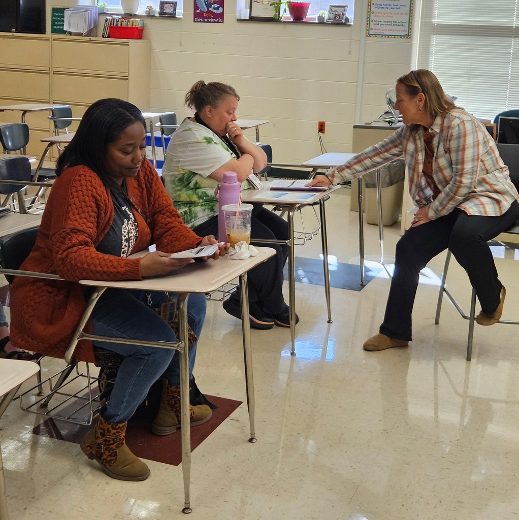 Teachers sharing knowledge with other teachers at PD Day