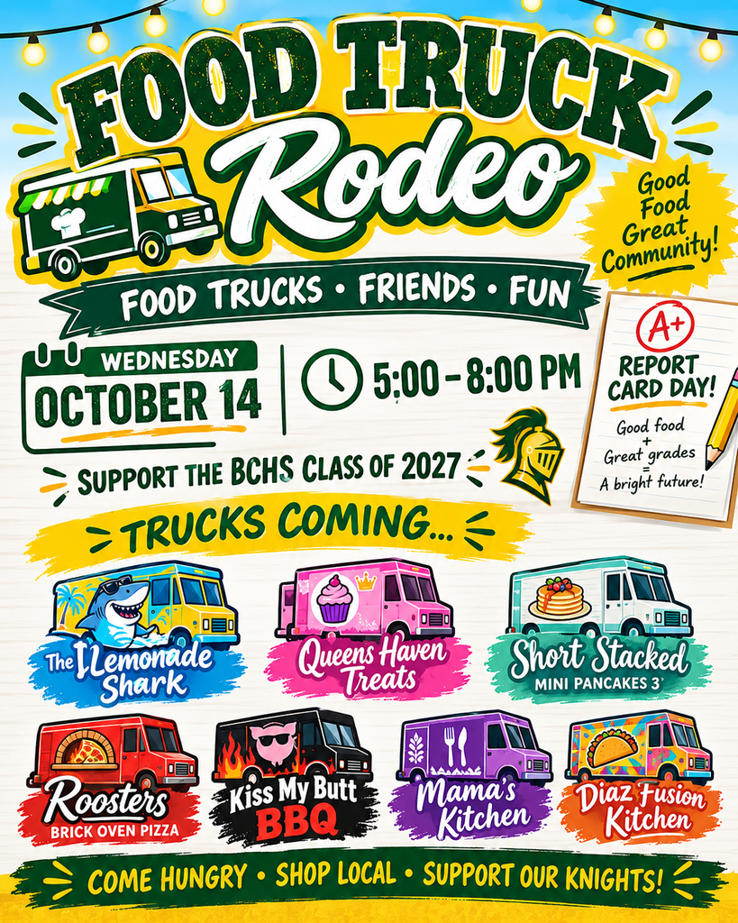 Food Truck Rodeo Infographic - all information in the image is in the text of the post