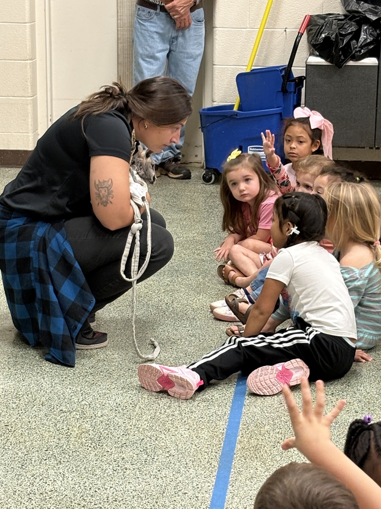 Our students enjoyed learning about different animals!