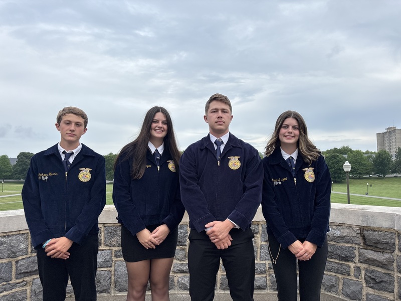 Nursery/Landscape (l to r): Jackson Harris, Dakota Bryant, Ben Gilliam, Sarah Bryant