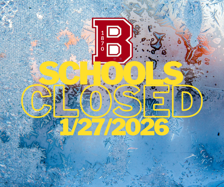 Schools will be closed 1/27/26