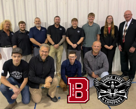 Group Photo with Bucyrus and Forge Fire Reps.