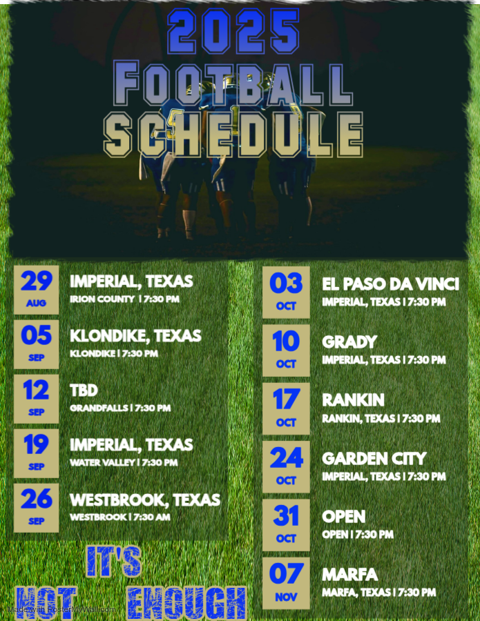 2025 Football Schedule