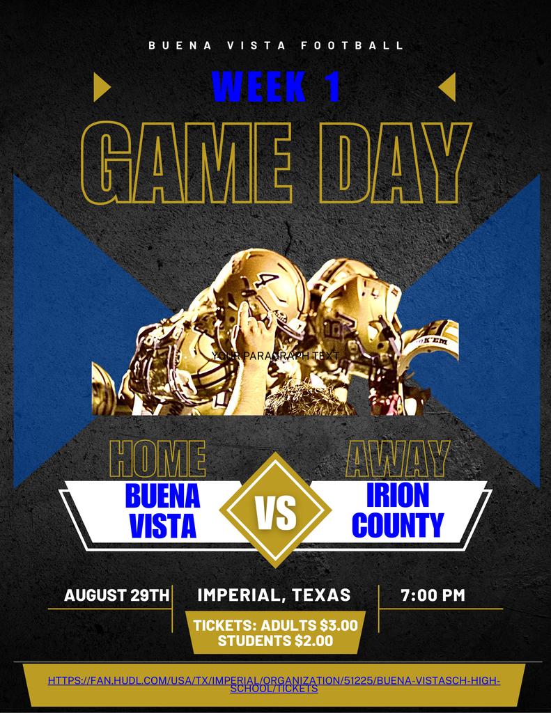 2025Football Game Sport Flyer Week 1