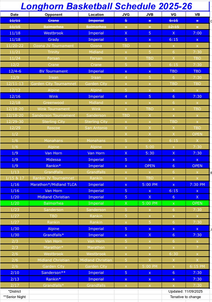 high school basketball schedule 2025-2026