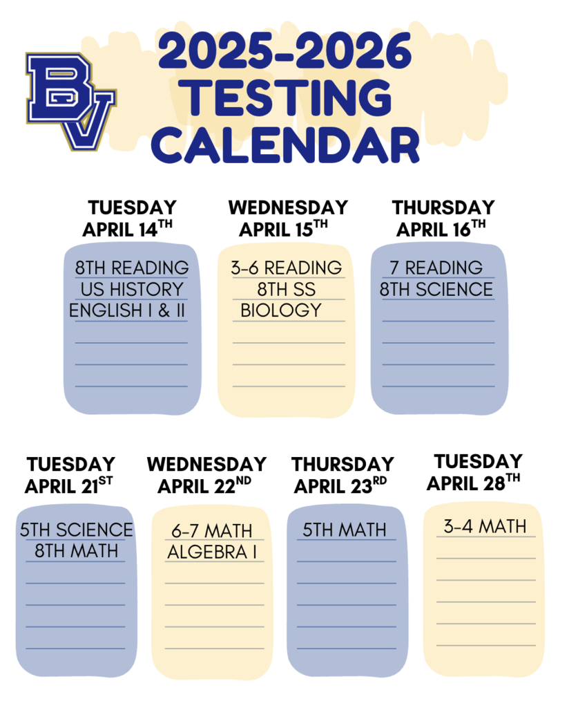 STAAR Dates