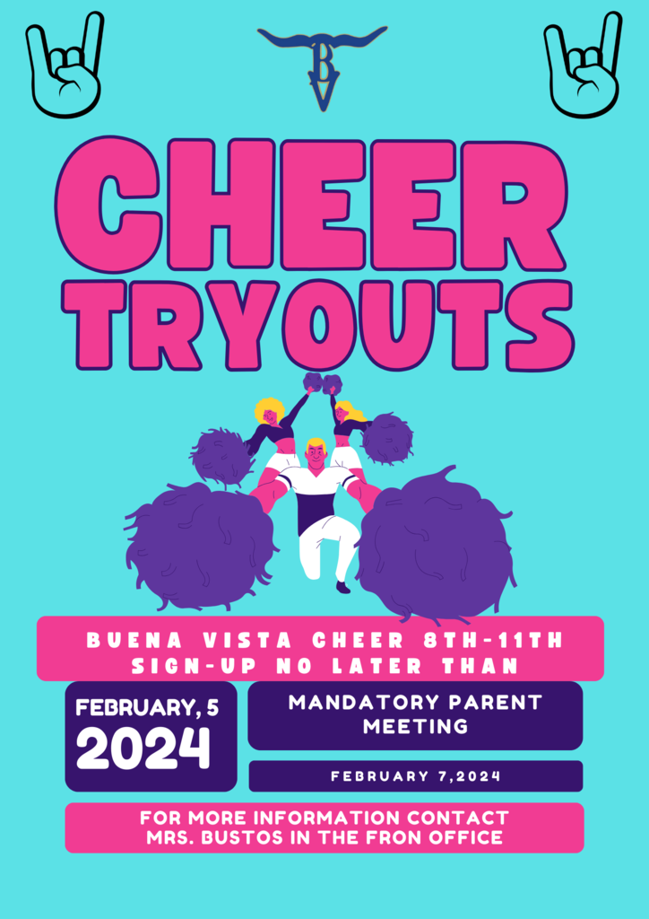 Cheer tryout info 