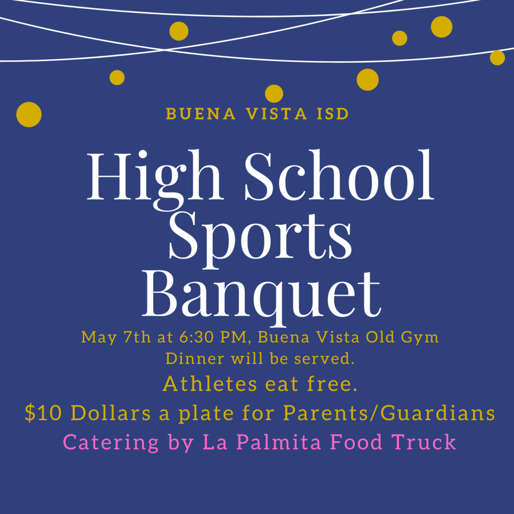 High School Sports Banquet 2024