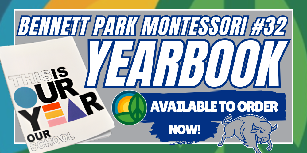 YEARBOOK Bennett Park Montessori #32 Available to Order Now!