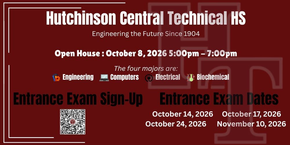 Hutch Tech Entrance Exams