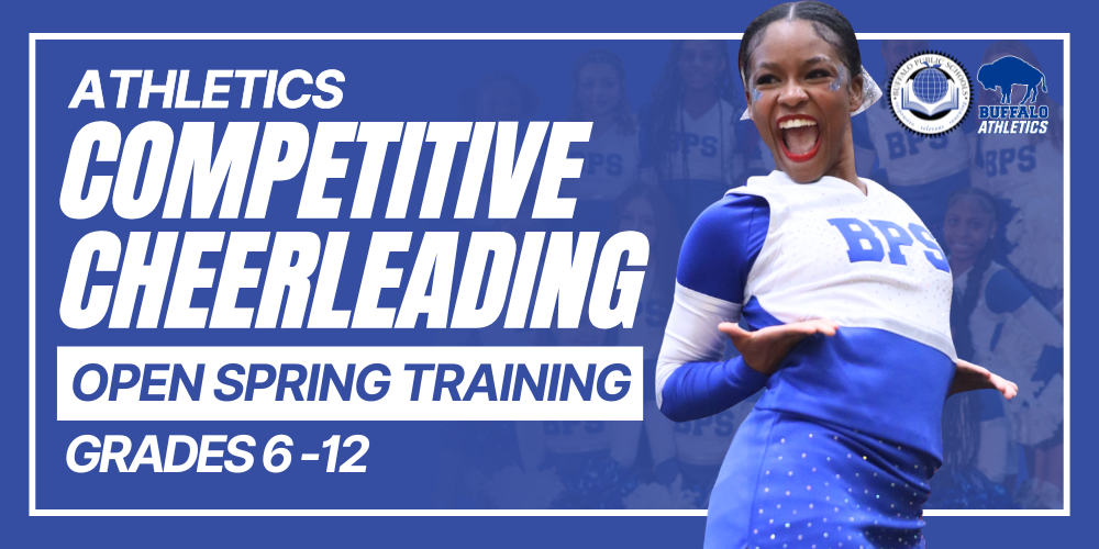 Competitive Cheerleading Open Spring Training Grades 6 -12 Athletics picture of cheerleader