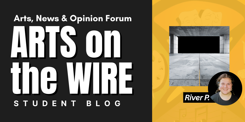 Arts on the Wire Student Blog | Picture of a Hallway and Student in profile pic.