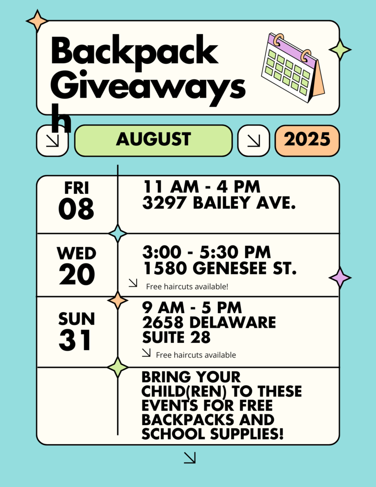 backpack giveaway dates