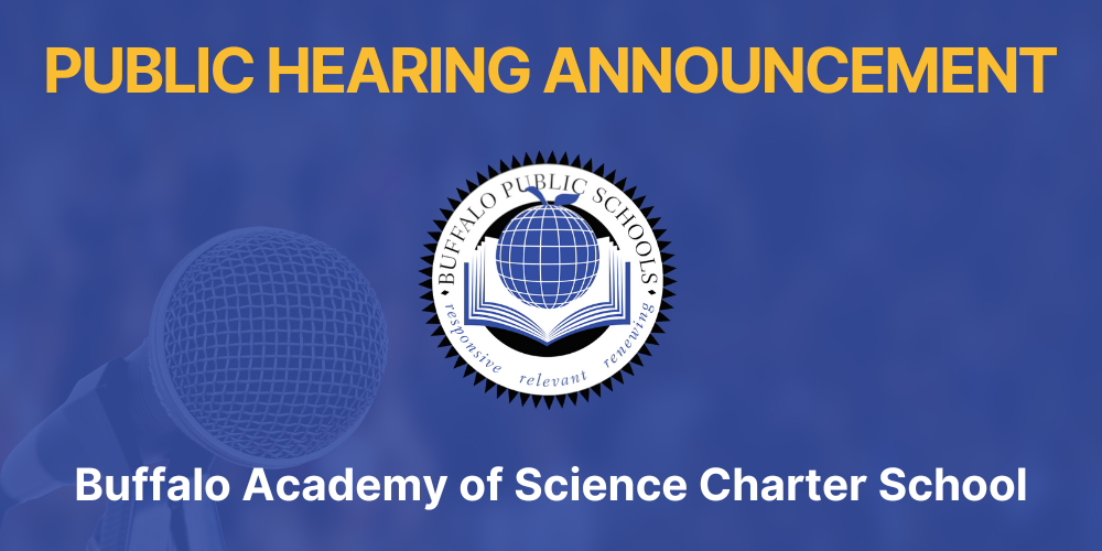 Public Hearing Announcement | Buffalo Academy of Science Charter School