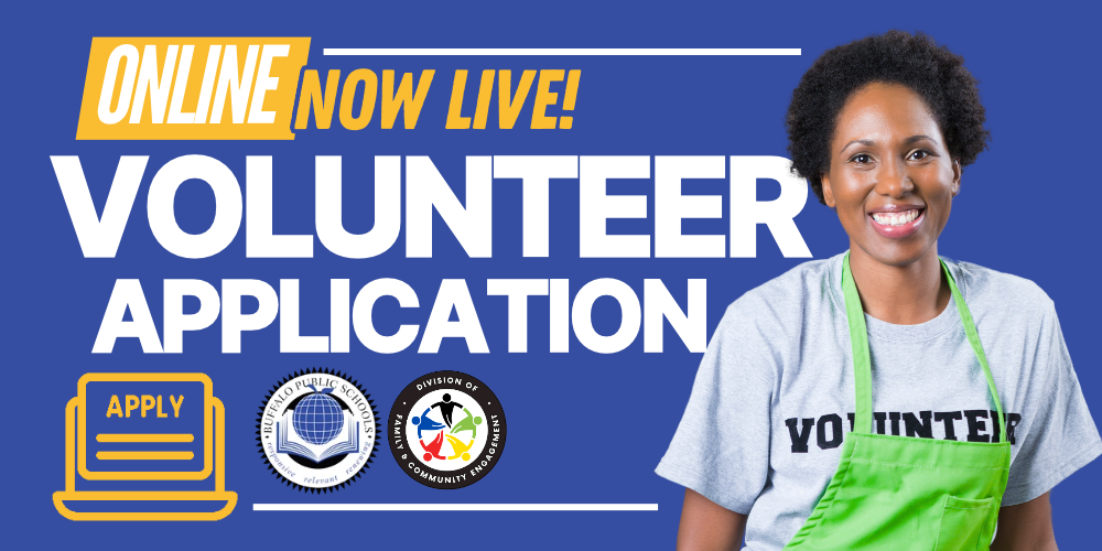 Online Volunteer Application Now Live - Picture of a Woman in a green apron