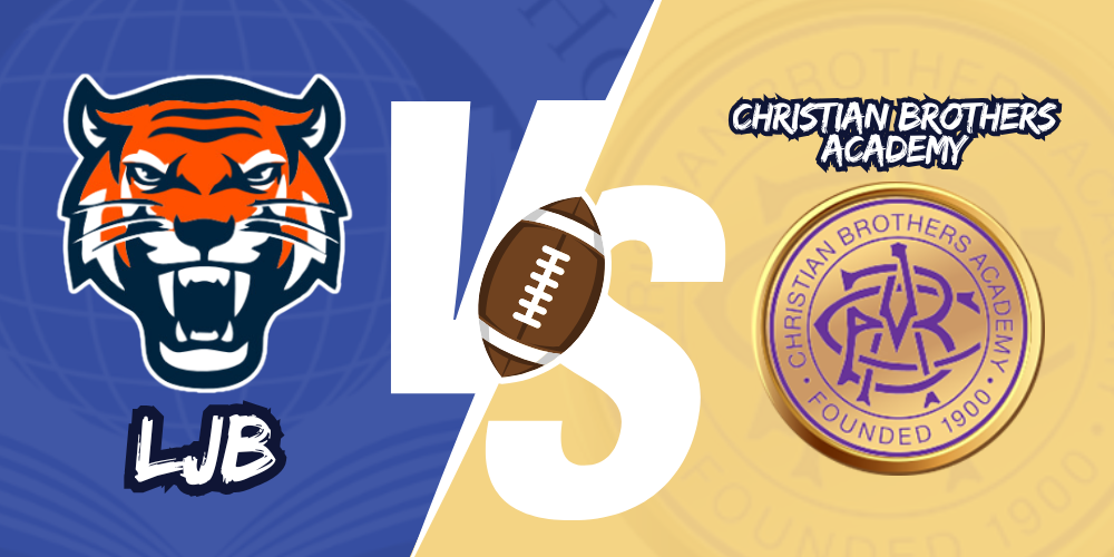 Bennett's Logo VS with  Football Christian Brothers Academy logo