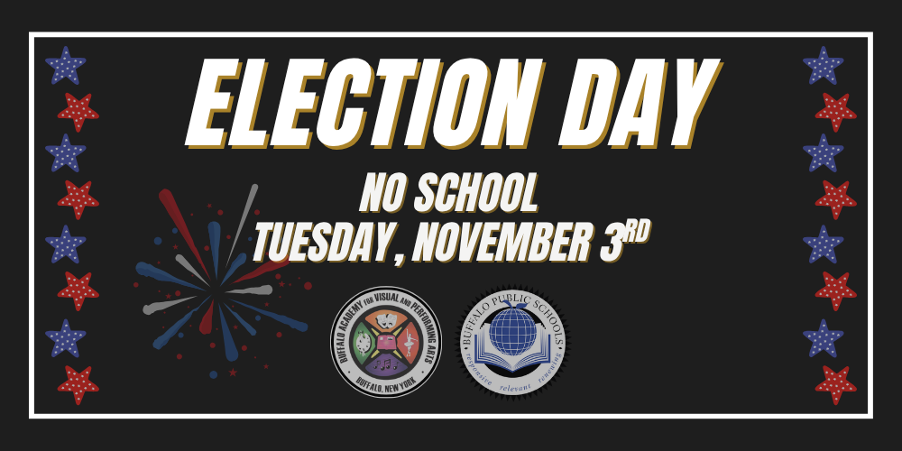  Election Day No School Tuesday, November 3rd