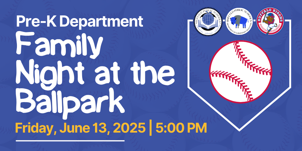 Pre-K Department Family Night at the Ballpark Friday, June 13, 2025 | 5:00 PM