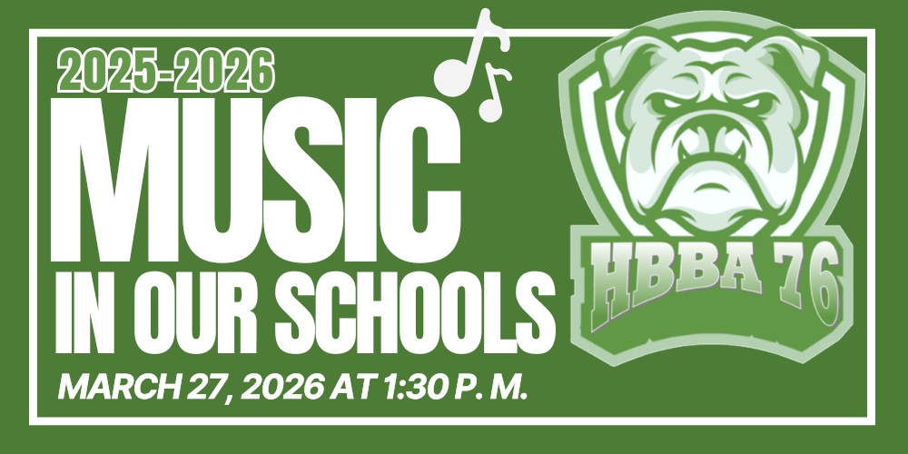 music 2025-2026 in our schools march 27, 2026 at 1:30 p. m.