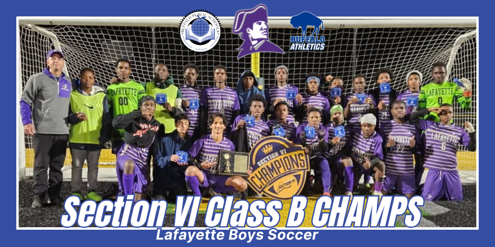 207 Soccer Team standing in front of goal with Championship trophy