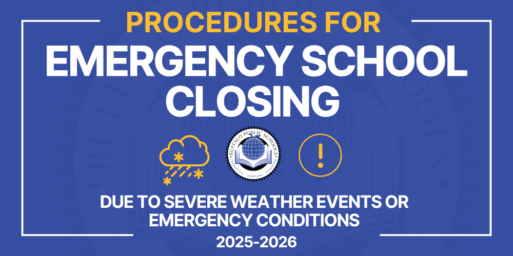Procedures for Weather Related Emergency School Closings Due to severe weather events or emergency conditions