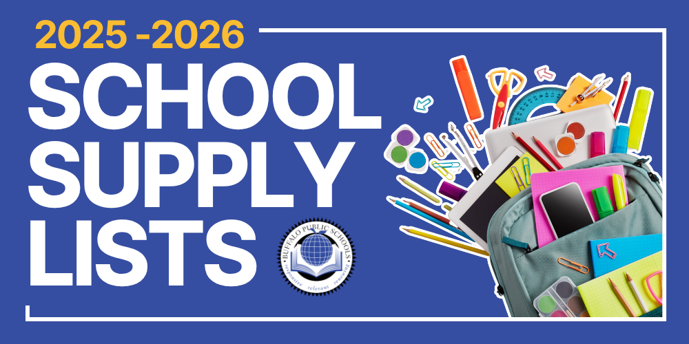 2025 - 2026 School Supply Lists