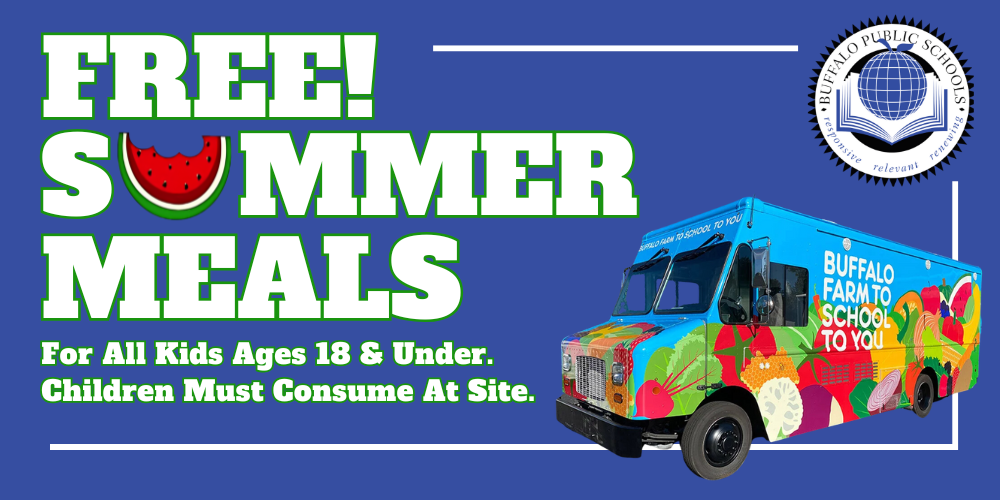 S MMER MEALS For All Kids Ages 18 & Under. Children Must Consume At Site.