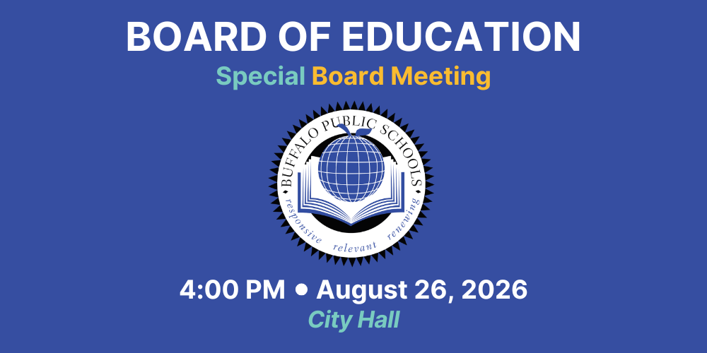 Board of Education Special  Board Meeting 4:00 PM August 26, 2026 City Hall - A picture of BPS Crest