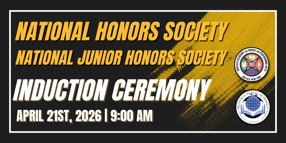 induction Ceremony National honors society National junior Honors Society april 21st, 2026 | 9:00 AM