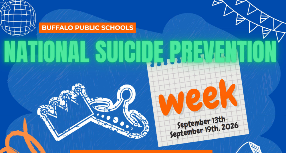 National Suicide Prevention Week September 13th-September 19th, 2026
