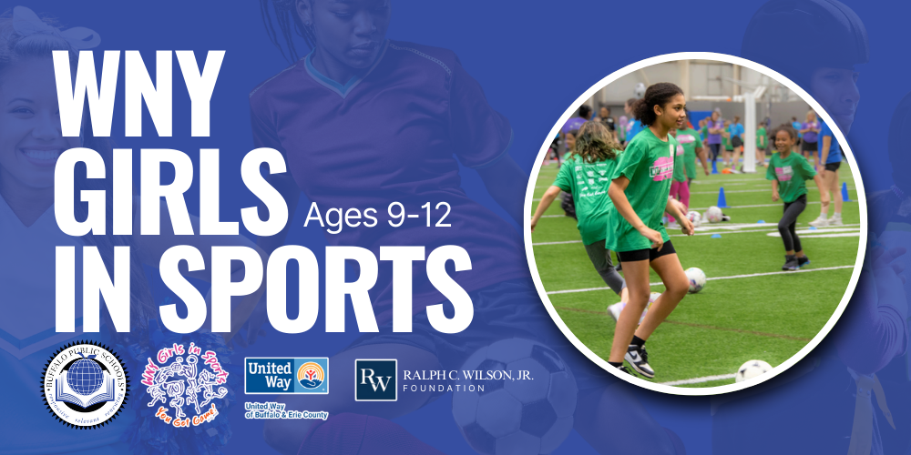 WNY Girls in Sports | Ages 9-12 Picture of Girl s playing soccer