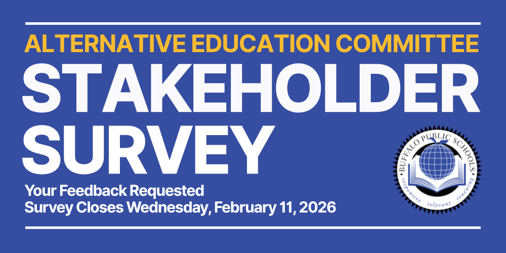 Stakeholder Survey Alternative Education Committee Your Feedback Requested Survey Closes Wednesday, February 11, 2026