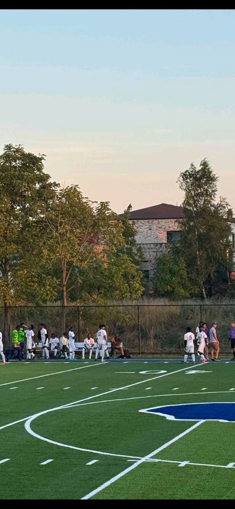 Students Playing Soccer